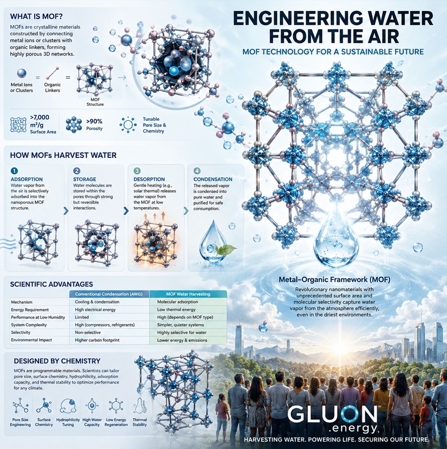 engineering water from the air at gluon.energy