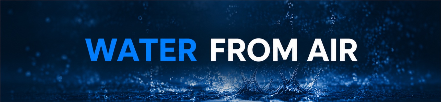 water from air menu at gluon.energy