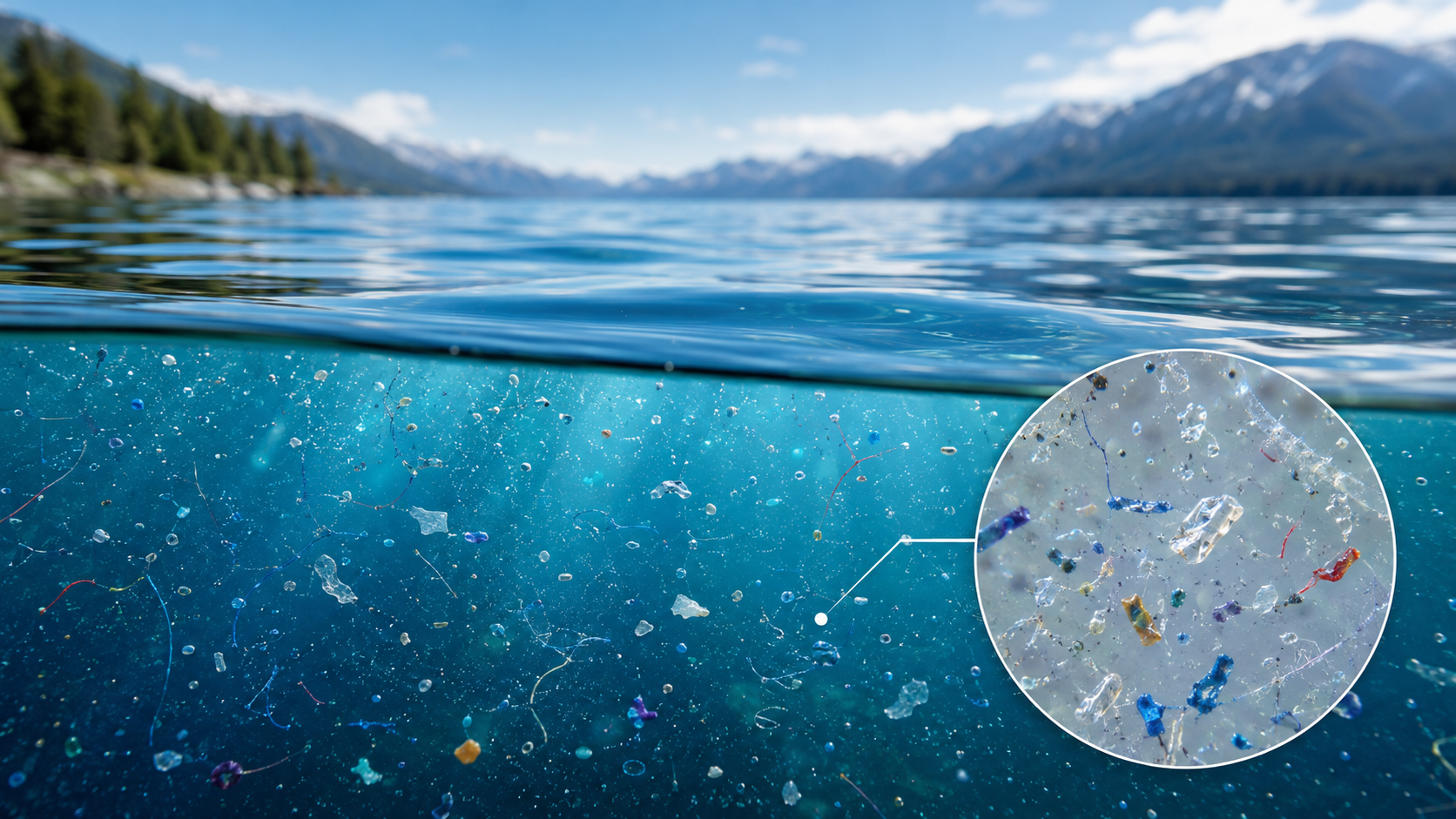 microplastic and water crisis by gluon.energy